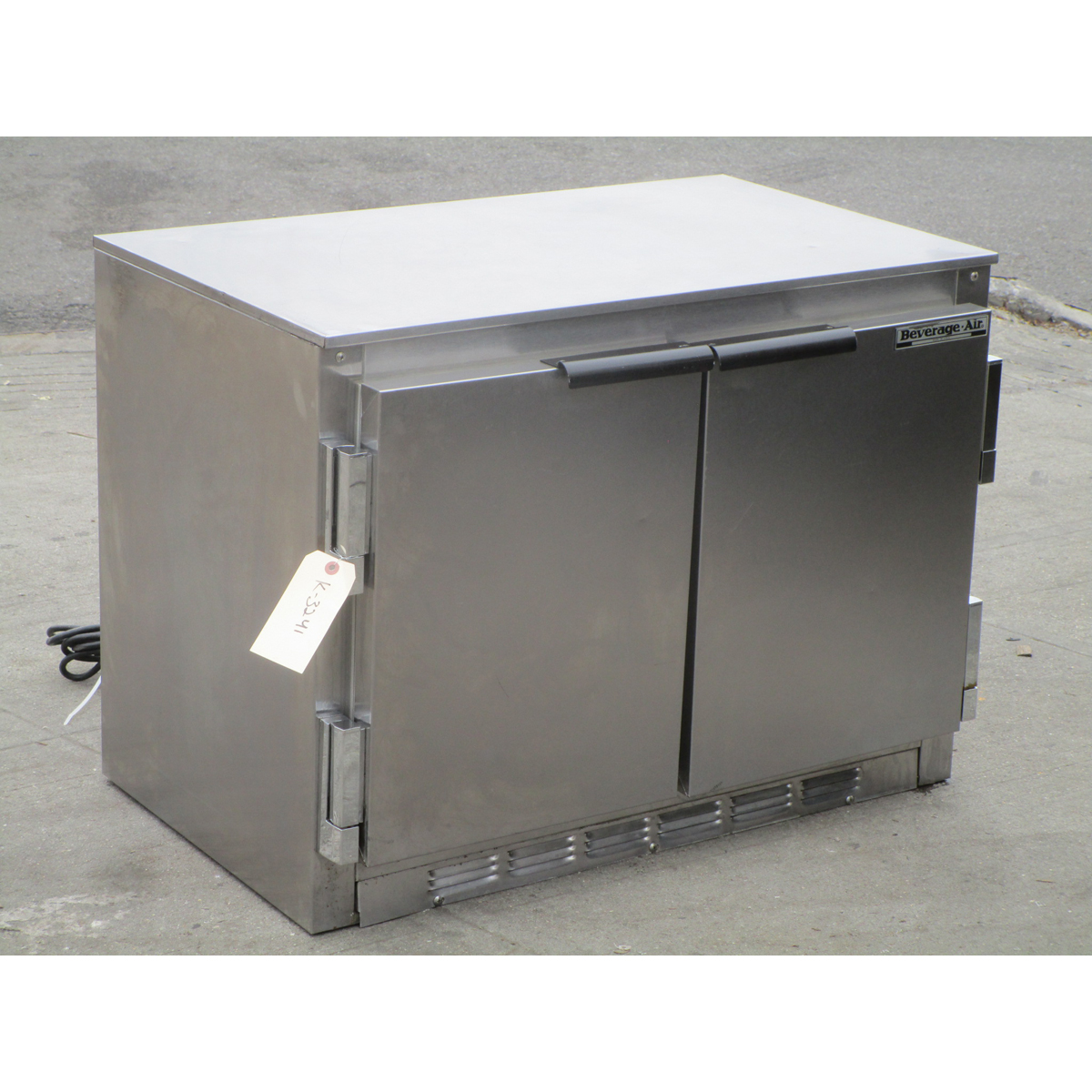 Beverage Air UCR34 34 Inch Undercounter Cooler Refrigerator, Used Excellent Condition image 1
