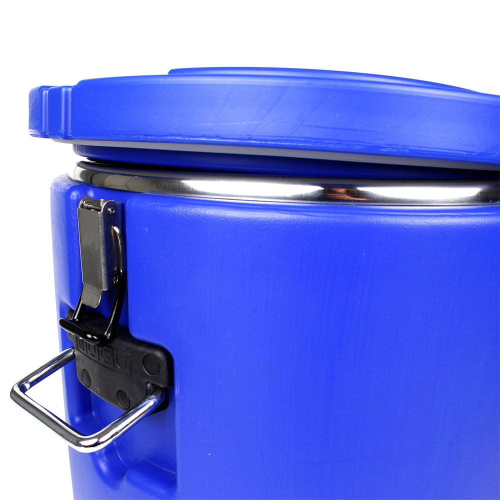 Vollum Blue Insulated Container with Stainless Steel Interior, 15 Liter image 1