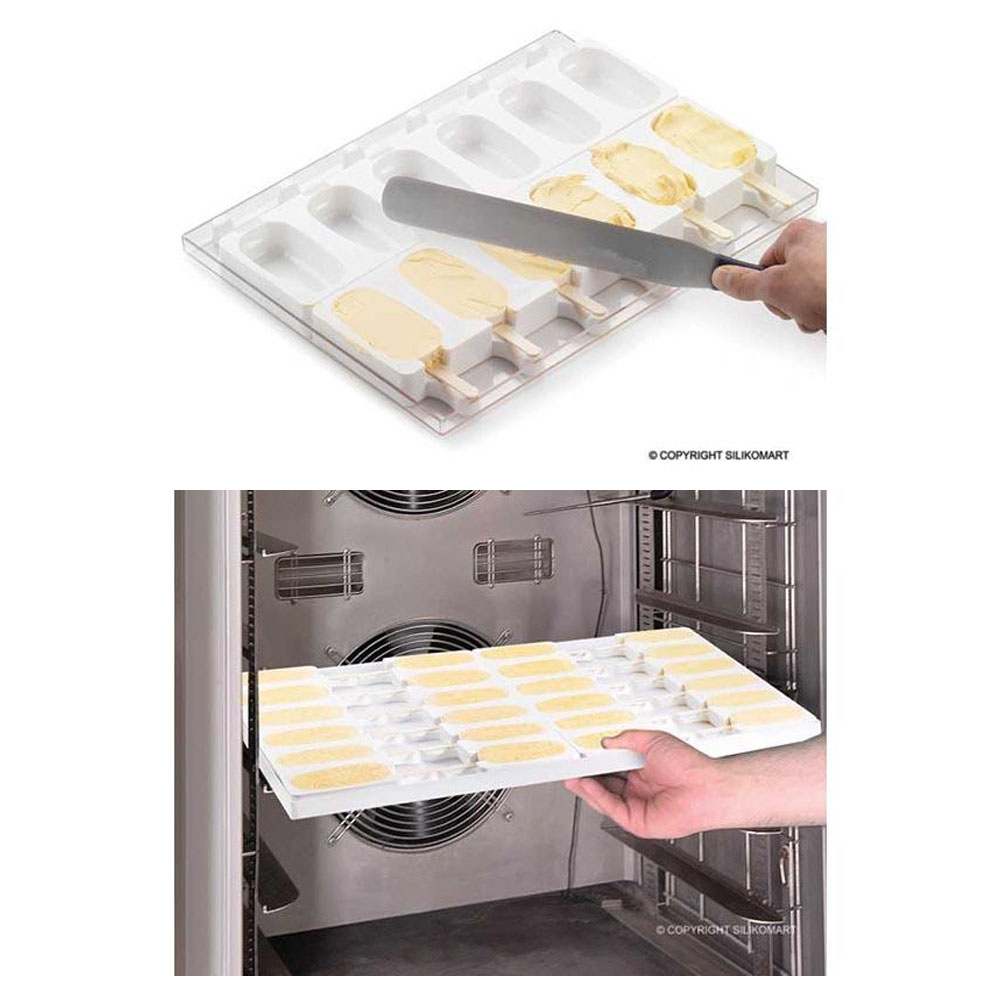 Silikomart Silicone Mold for Ice Cream Pops: Classic Shape image 2