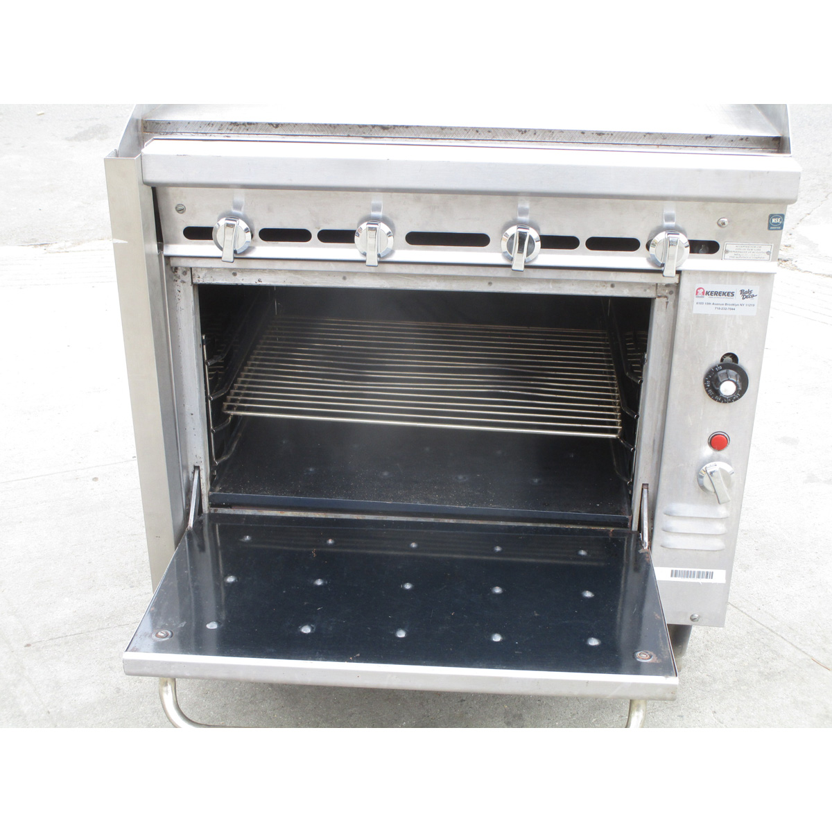 Montague 136-8 Legend 36" Griddle With Oven, Used Very Good Condition image 2