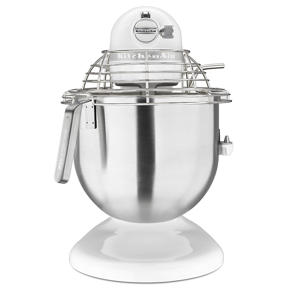 KitchenAid Commercial KSMC895WH 10Speed 8Quart Mixer with Accessories