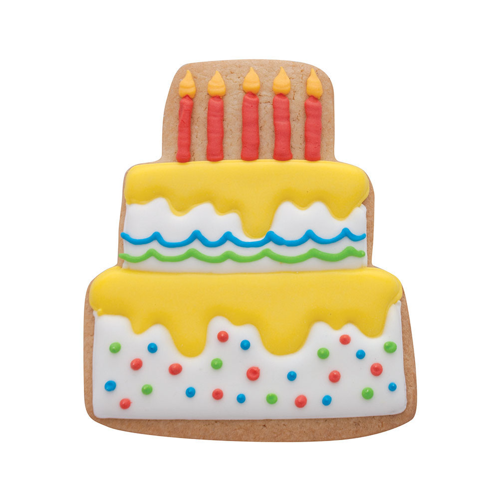 Ann Clark Wedding Cake Cookie Cutter, 3 3/4" x 3 1/4" image 2