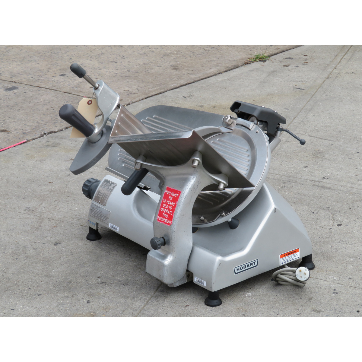 Hobart 2812 120V Manual Meat Slicer 1/2 HP, Used Great Condition