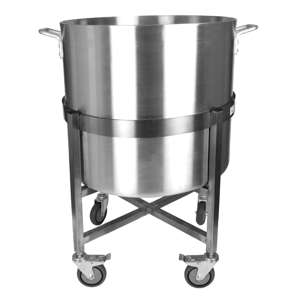 Vollum Stainless Stockpot Dolly 19" Diameter x 23.75" High image 1