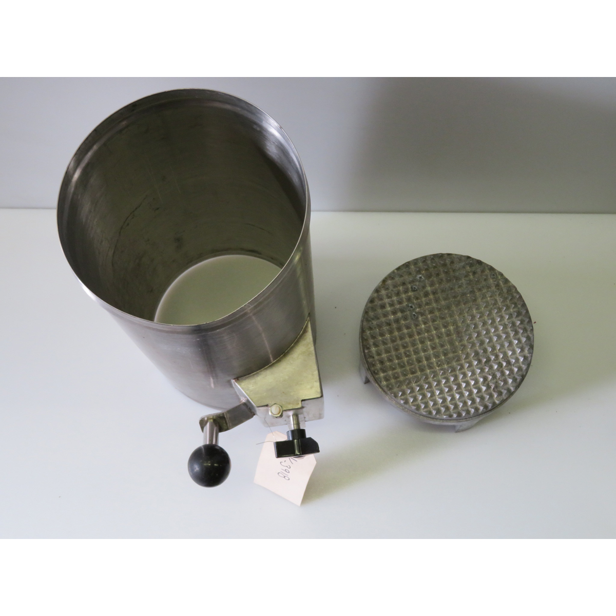 Berkel 01-404975-00458 Meat Slicer Vegetable Chute with Pusher, Used Excellent Condition image 1