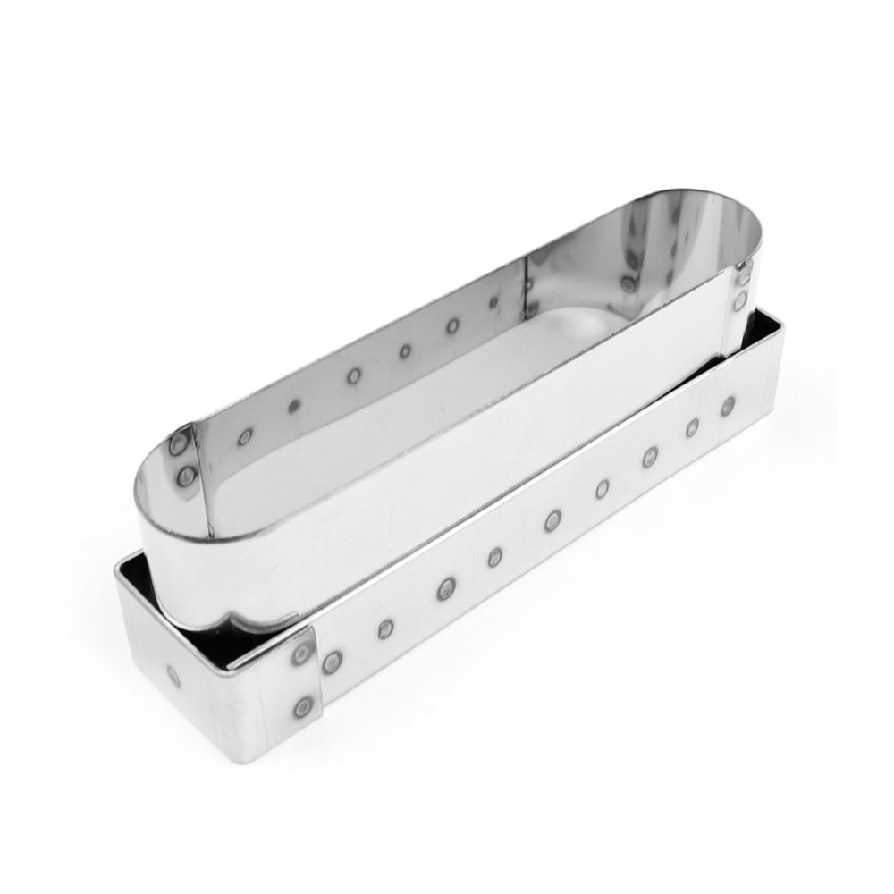 Mallard Stainless Steel Eclair Cutter, 5" x 1" (12.5 x 2.5 cm)  image 1