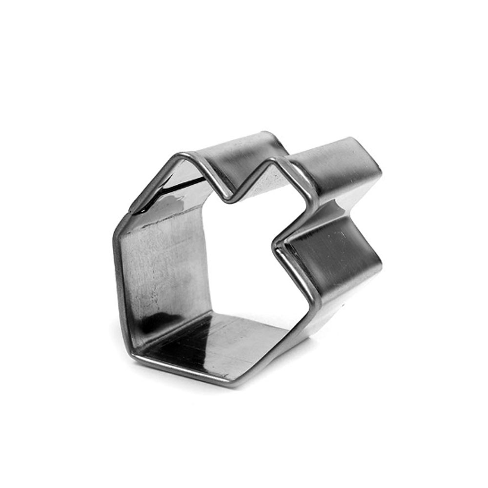 Stainless Steel Dreidel Cookie Cutter, 1-1/4" x 1-3/4" image 1