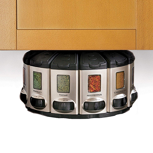 KitchenArt Pro 57010 Auto-Measure Spice Carousel, Stainless Steel Satin image 6