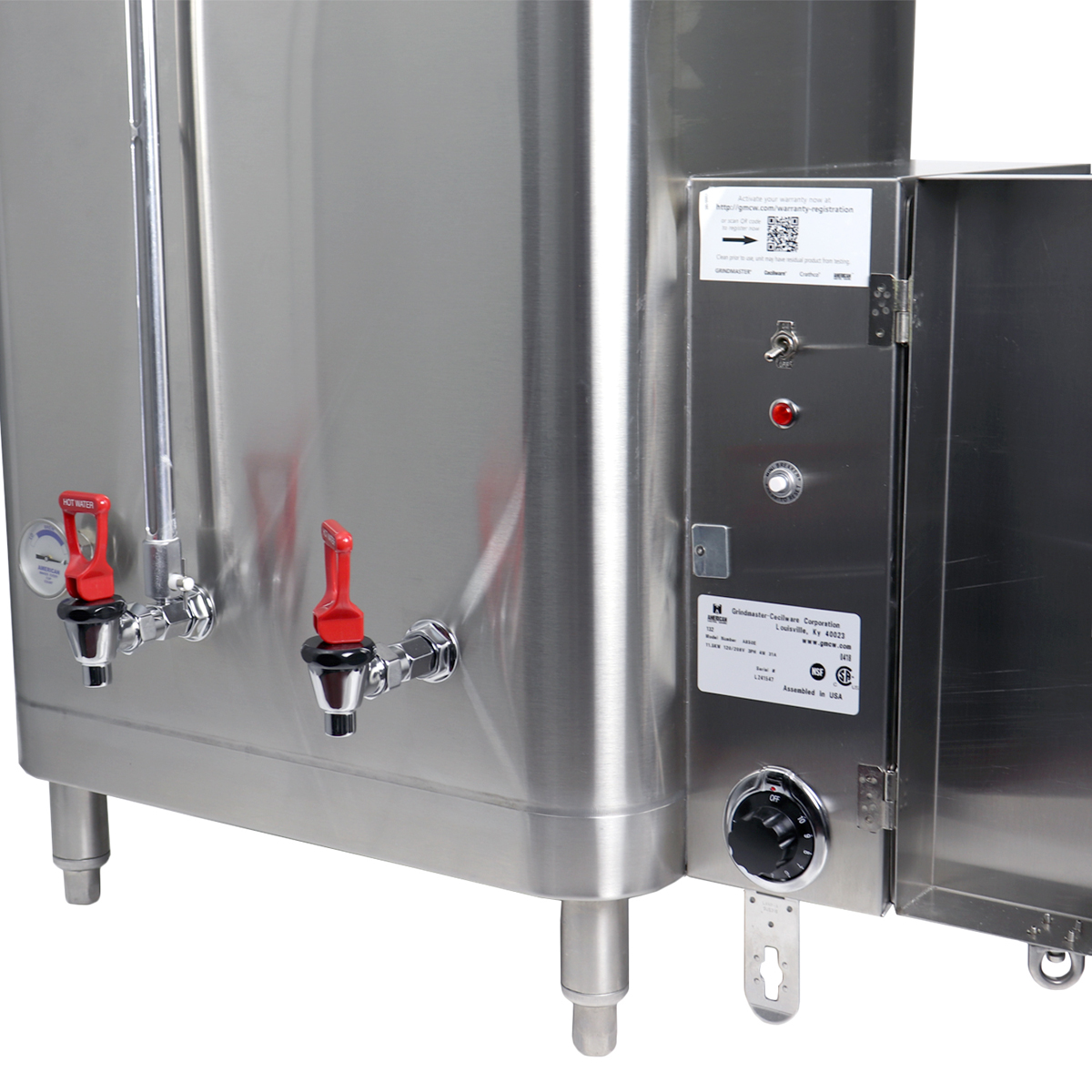 GrindmasterCecilware 850(E)(3) Heavy Duty 50 Gallon Hot Water Boiler