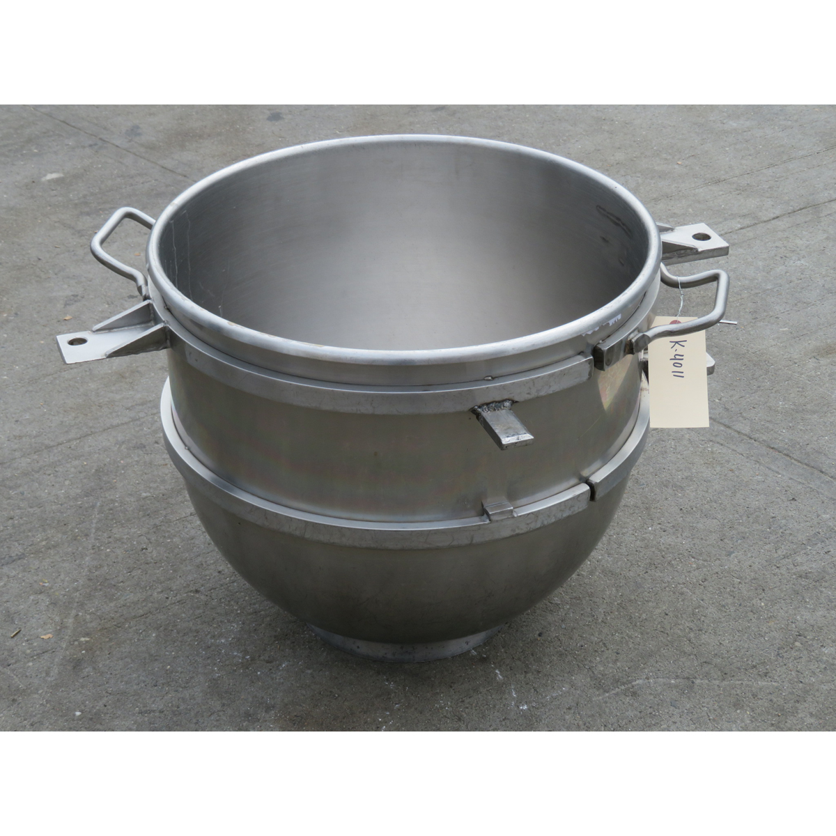 Hobart Legacy BOWL-HL80 80 Qt. Stainless Steel Bowl for HL800 Mixer, Used Great Condition image 1