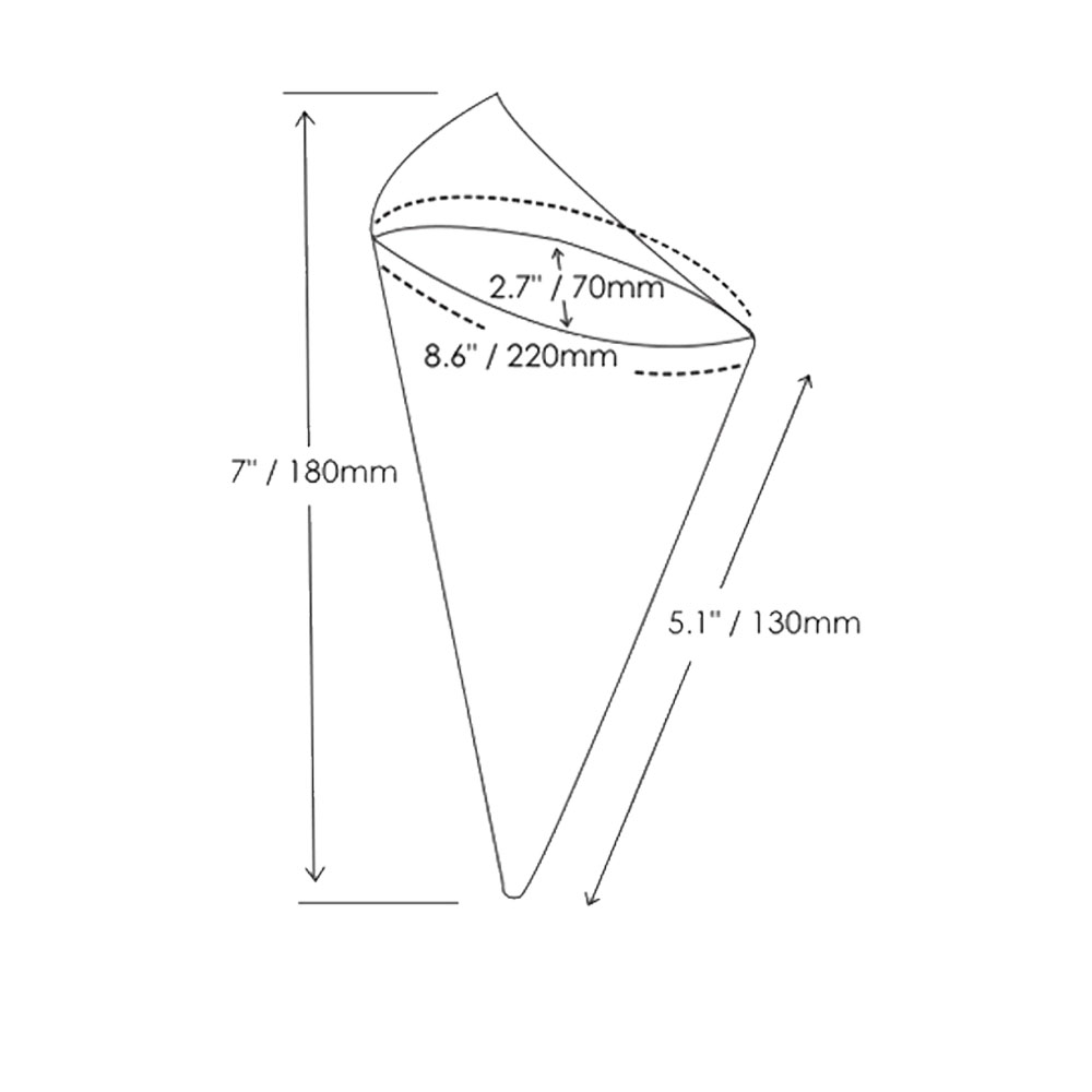 PacknWood Wooden Cone