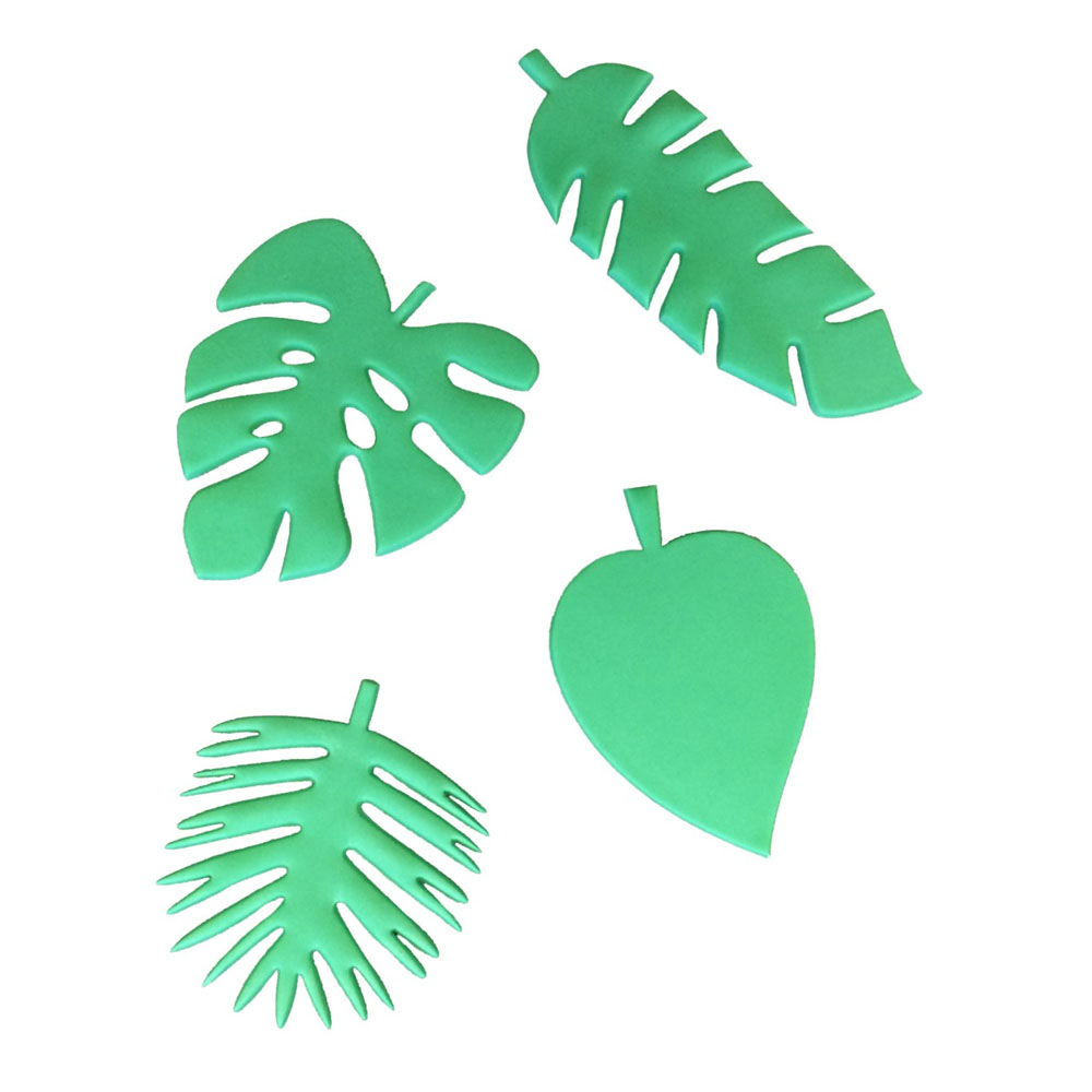 FMM Sugarcraft Totally Tropical Leaves Cutters, Set of 4  image 1