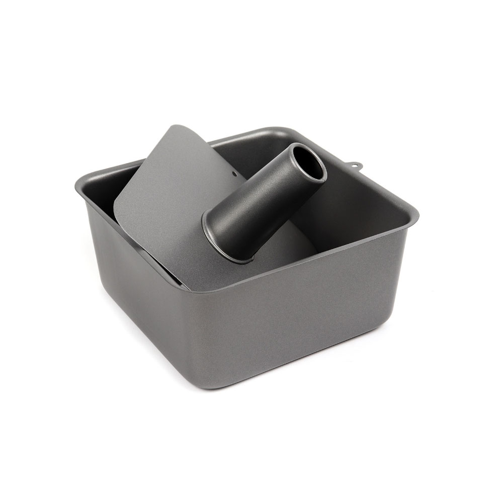 Non-Stick Square Angel Food Cake Pan with Removable Bottom, 7-1/2" x 3-1/2" High image 1