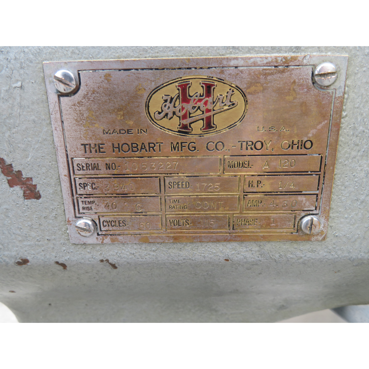 Hobart 12 Quart A120 Mixer, Used Very Good Condition image 2