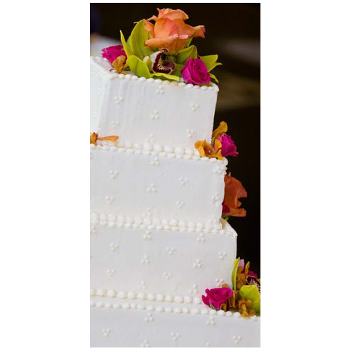 Square Tiered Cake image 2