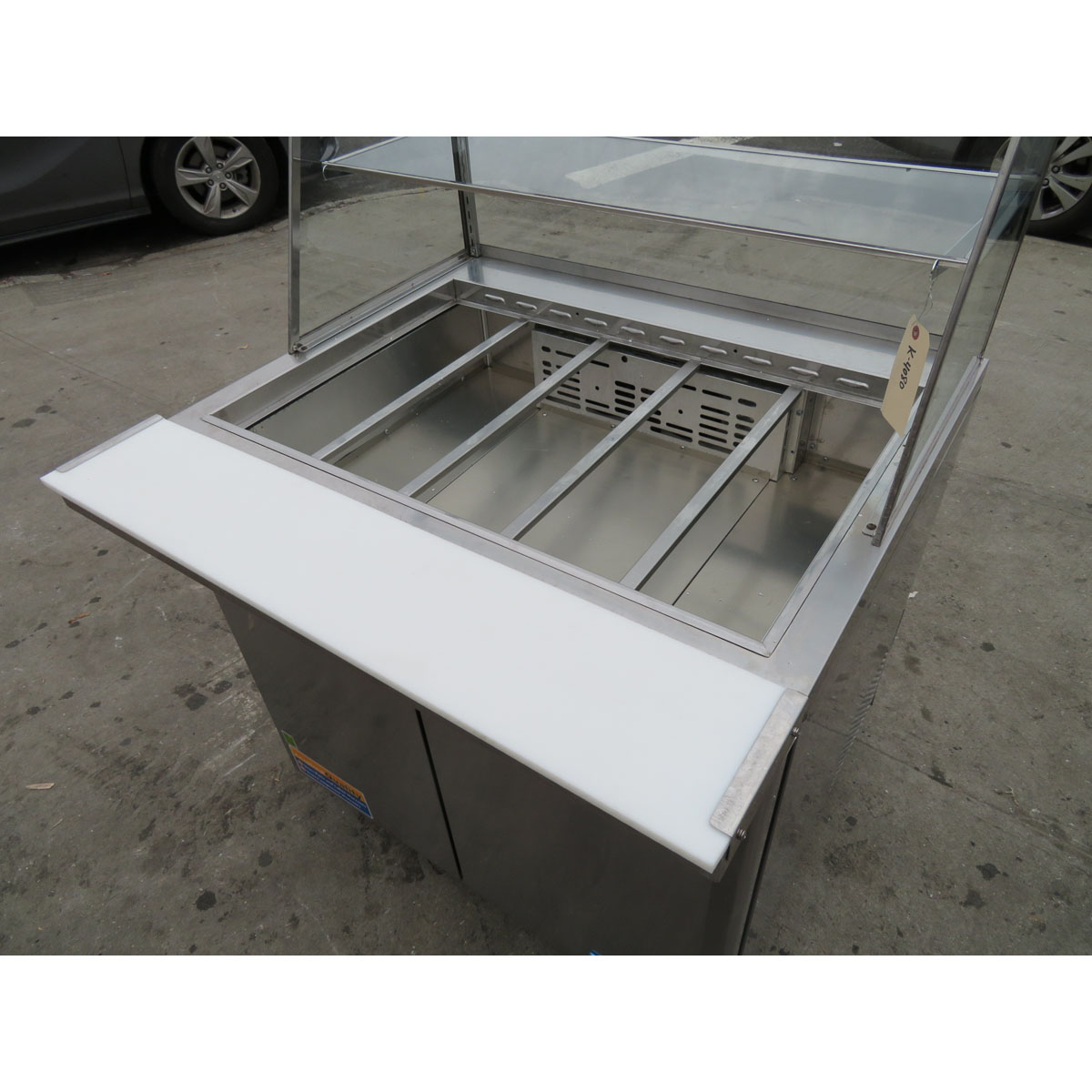 Turbo Air MST-36-15 Refrigerated Sandwich Prep Table 36 Inch, Used Excellent Condition image 1