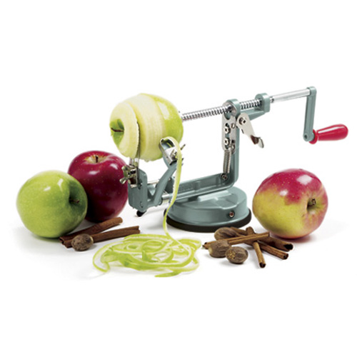 Norpro Apple Master: Apple Peeler - Corer and Slicer - with Vacuum Base & Clamp image 1