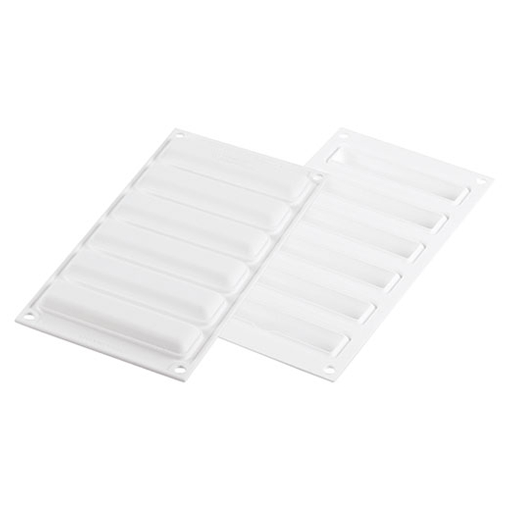 Silikomart KIT TARTE RING RECTANGULAR 120 X 35MM, Ring and Mold image 3