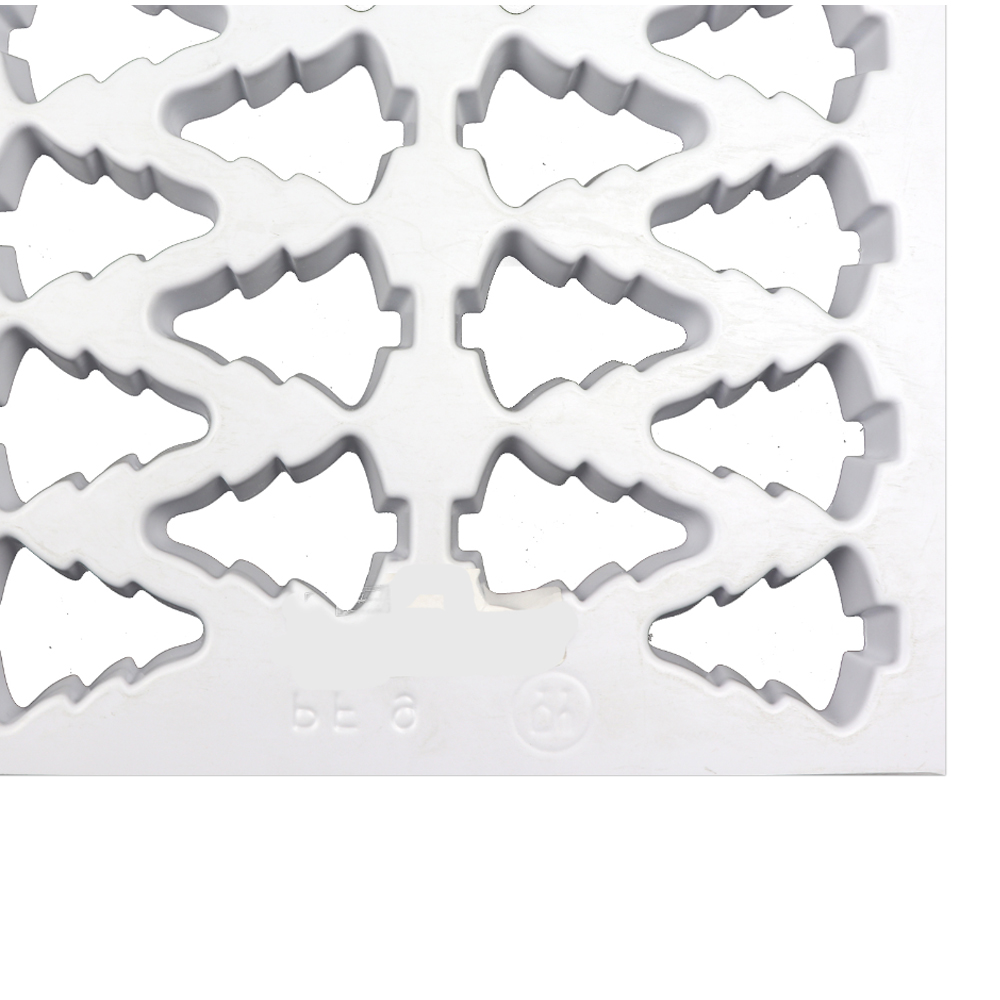 Production Cookie Cutting Sheet, X-mas Tree 3-1/8" Star 2-5/8" image 1