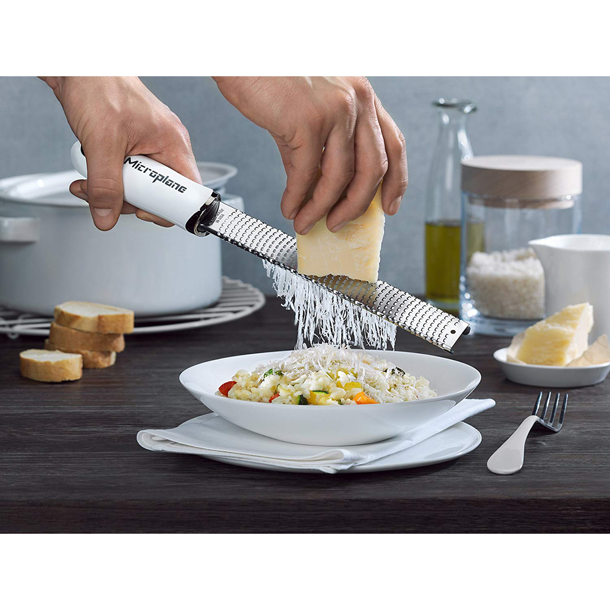 Microplane M46301 Premium Classic Series Zester Grater White image 1