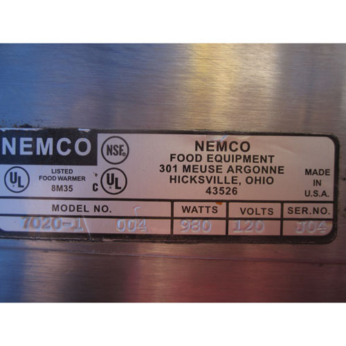 Nemco Belgian Waffle Maker Model # 7020-1 Used Very Good Condition image 6