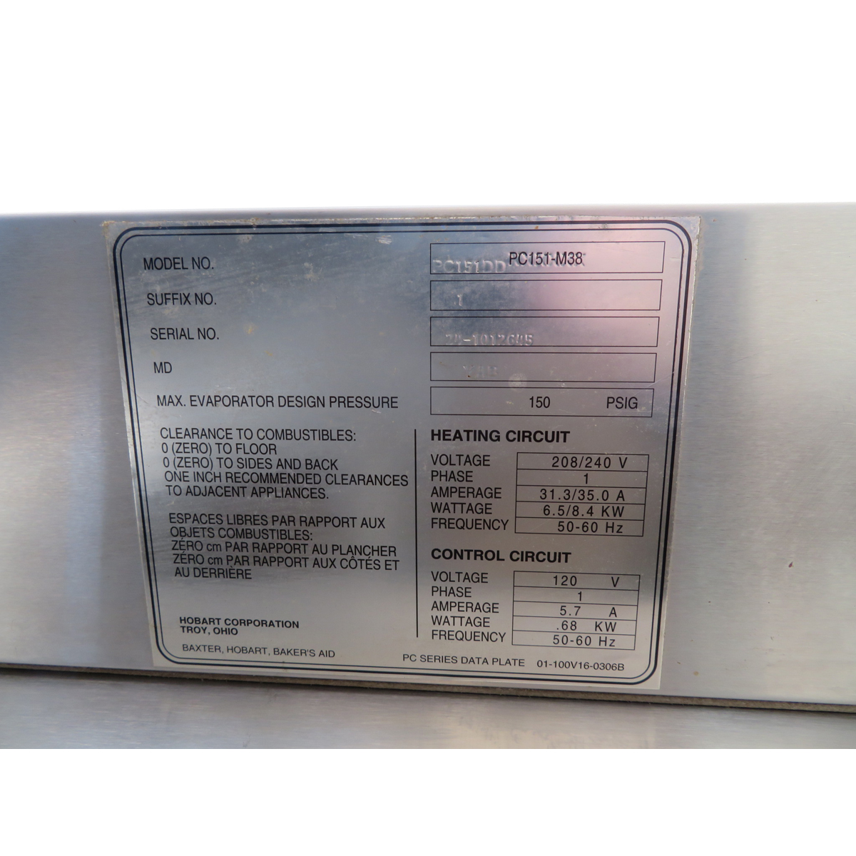 Baxter PC151-M38 Roll-In Proofer, Used Excellent Condition image 3