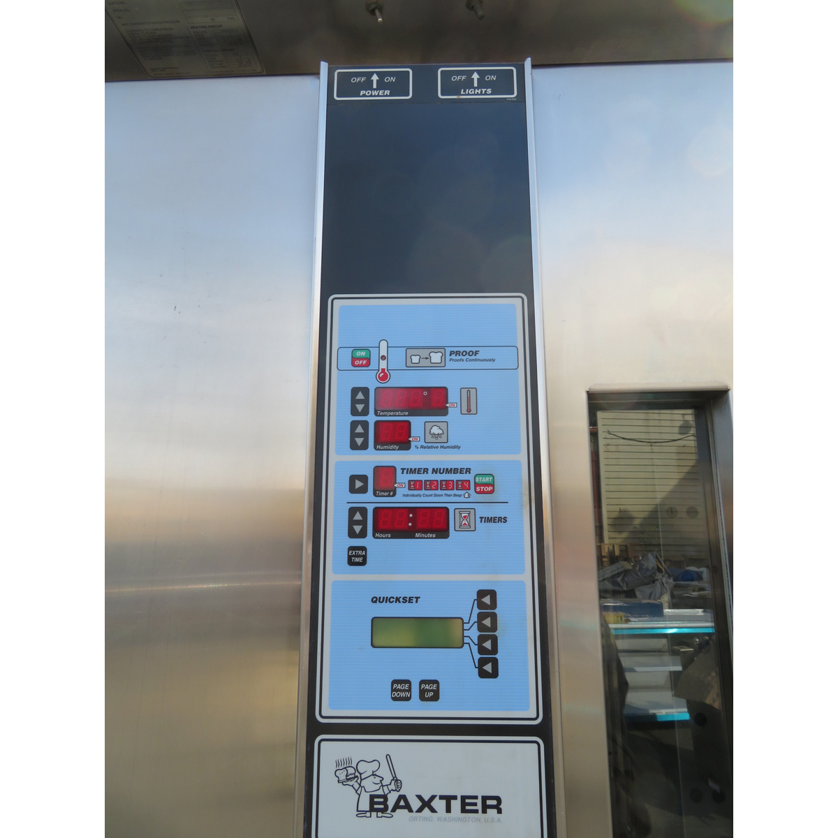Baxter PC151-M38 Roll-In Proofer, Used Excellent Condition image 4