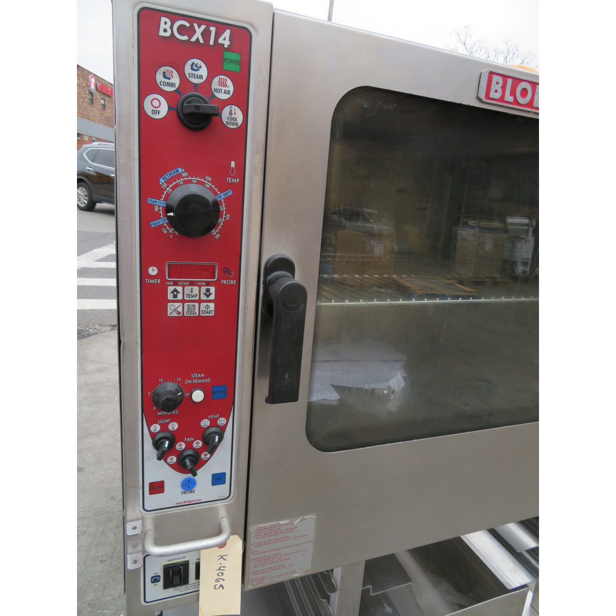 Blodgett BCX14 Combi Oven Natrual Gas, Used Excellent Condition image 2
