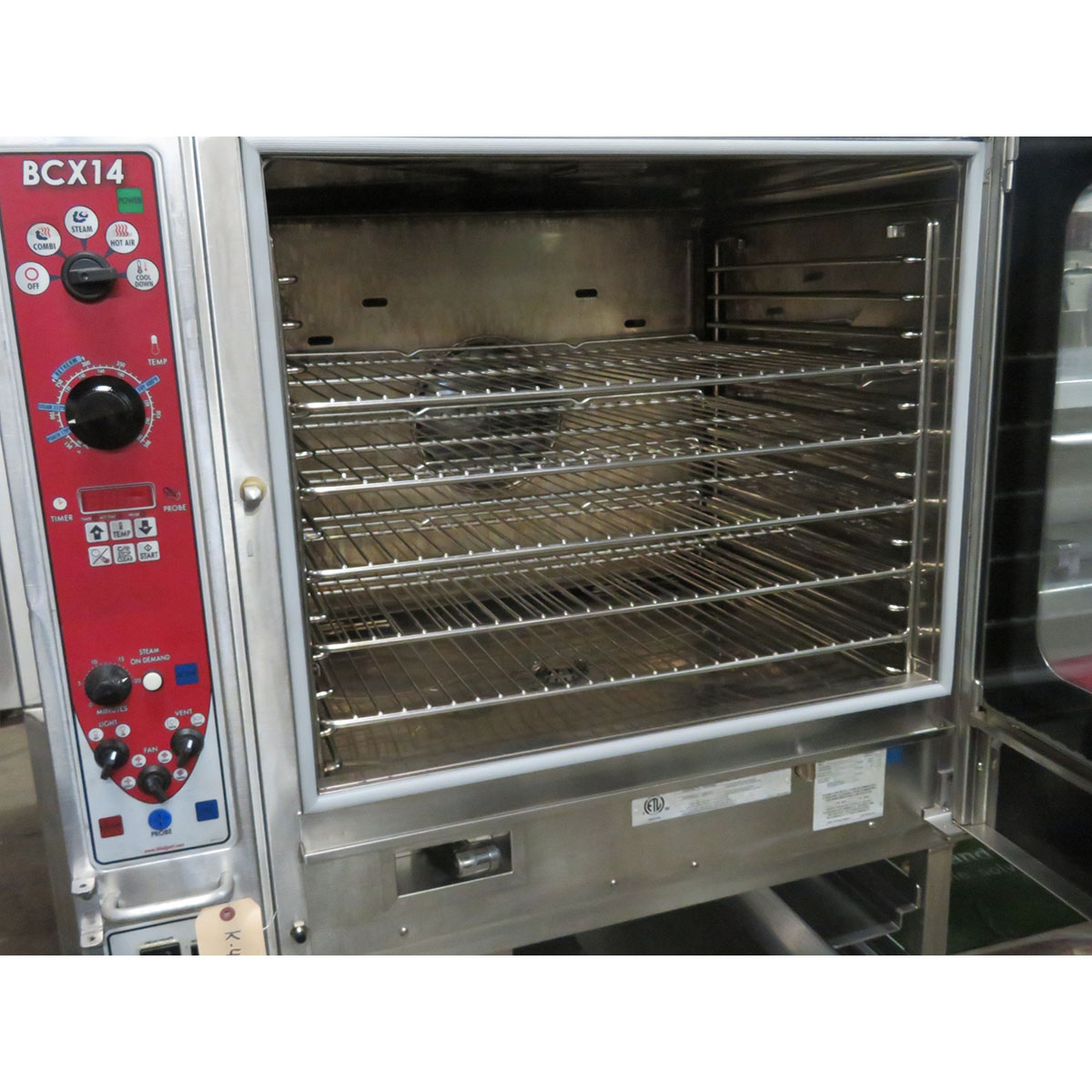 Blodgett BCX14 Combi Oven Natrual Gas, Used Excellent Condition image 4