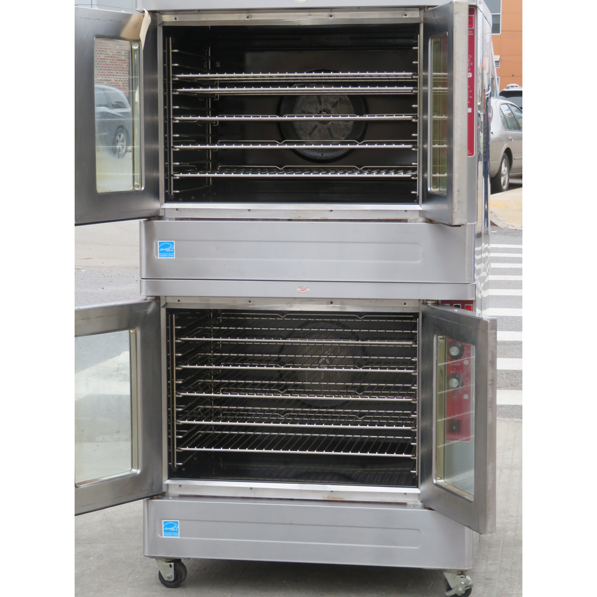 Blodgett ZEPHAIRE-100-E Double Standard Depth Electric Convection Oven, 480 Volt, Used Great Condition image 3