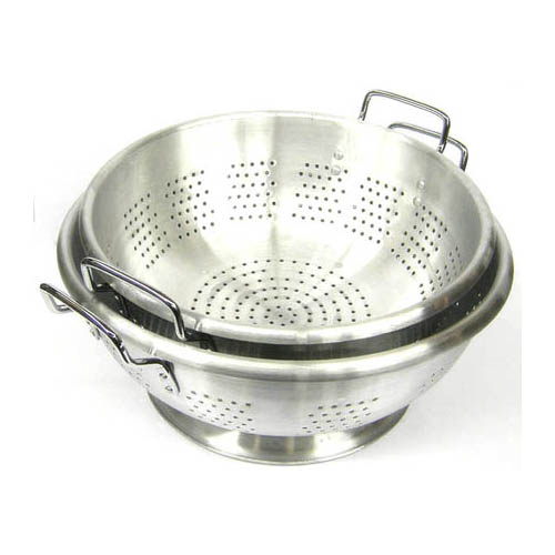 Aluminum Colander, Extra Heavy Duty