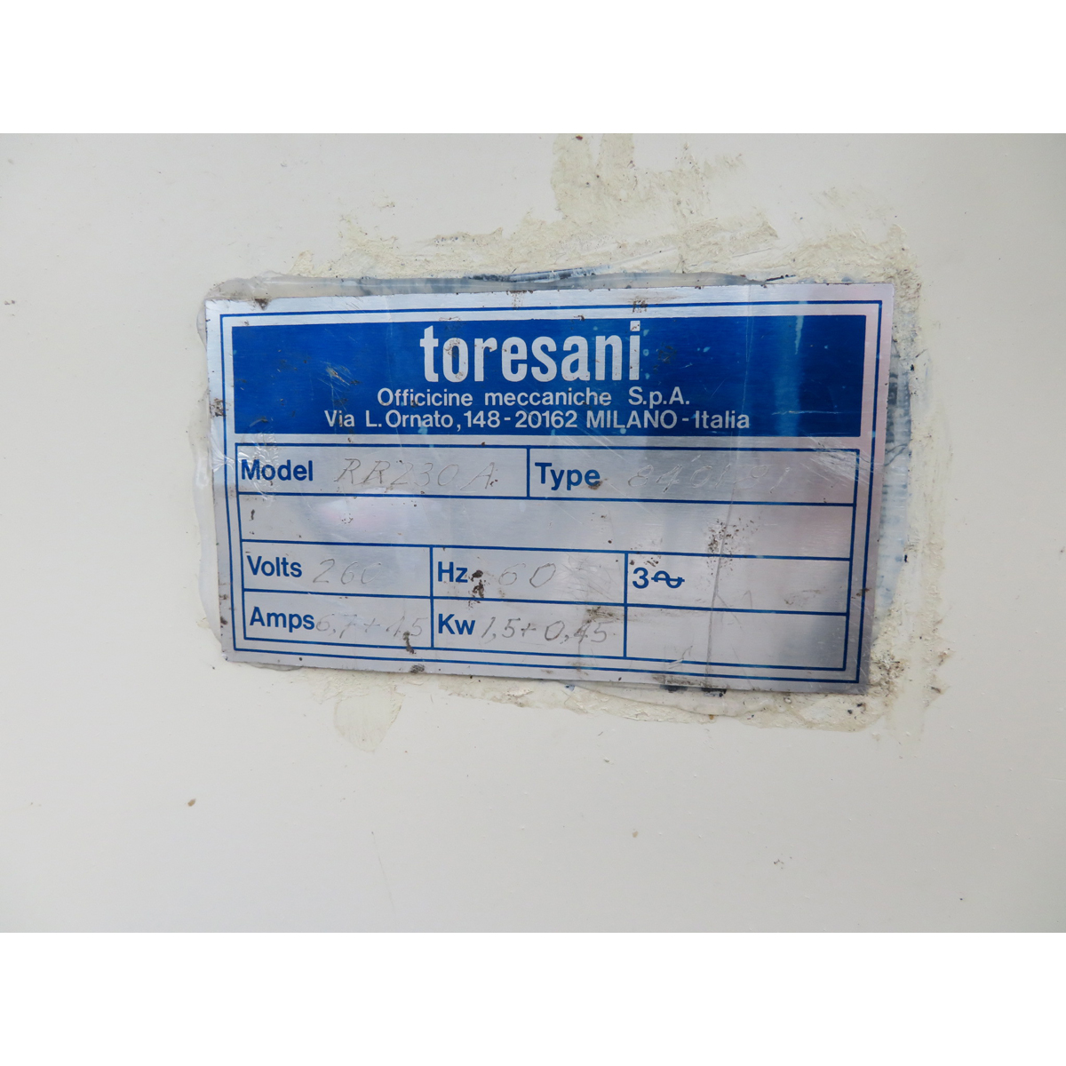 Toresani / Pavan R2230A Ravioli Pasta Machine, Used Great Condition image 8