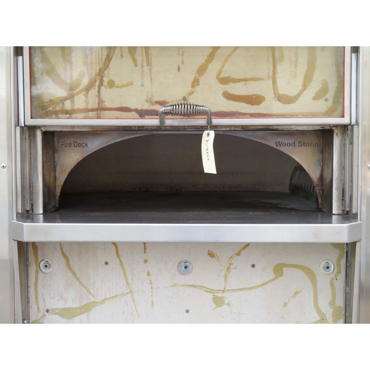 Woodstone WS-FD-6045-RFG-R-IR-NG Gas Hearth Pizza Oven, Used Good Condition image 5