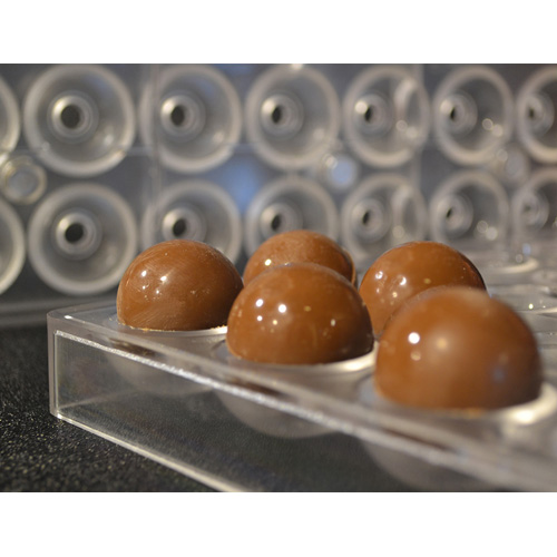 Fat Daddio's 3Pc Truffle Mold, 28 Cavities Polycarbonate