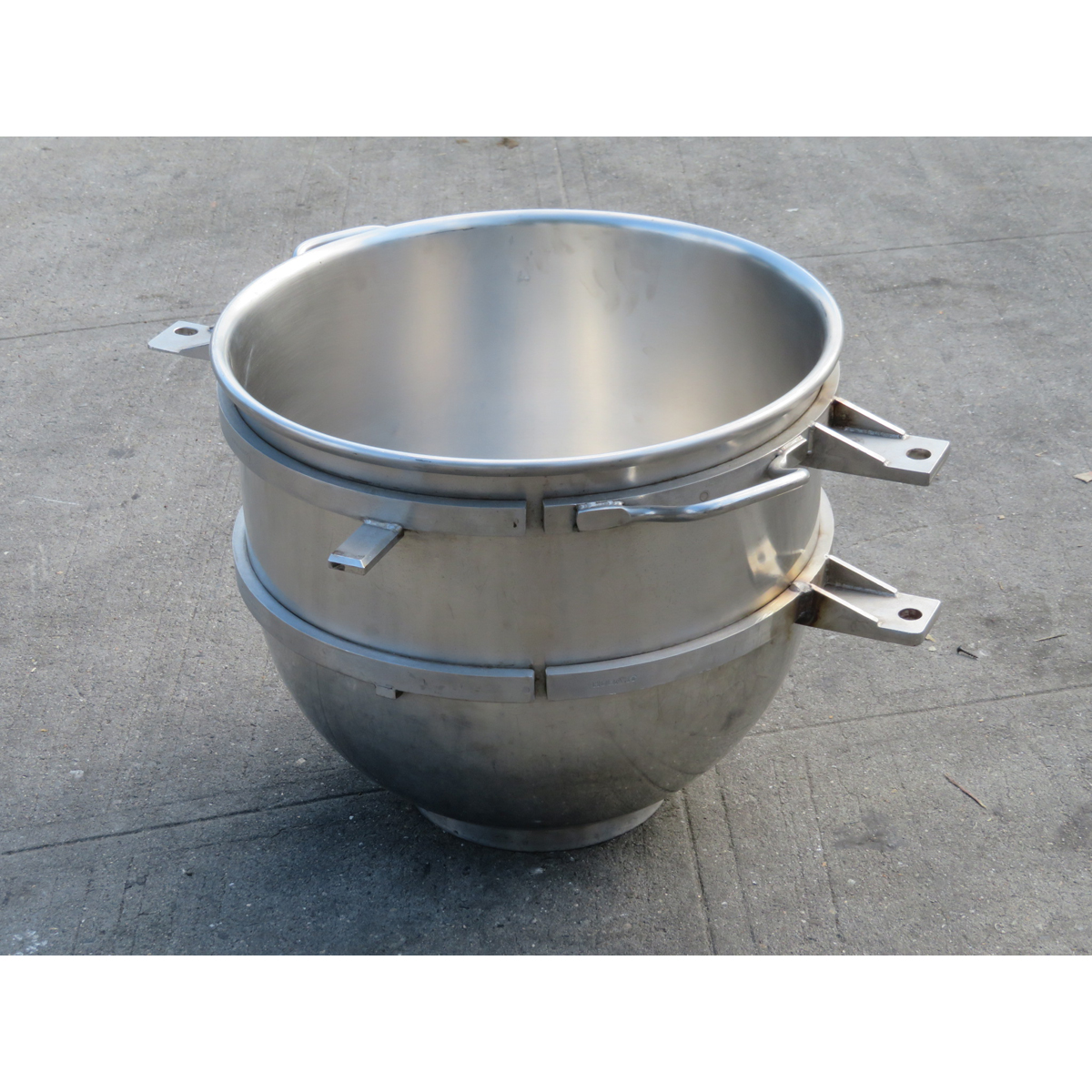 Hobart Legacy BOWL-HL80 80 Qt. Stainless Steel Bowl for HL800 Mixer, Used Excellent Condition image 1