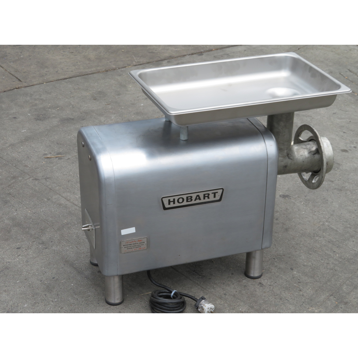 Hobart 4822 Meat Grinder 1.5 HP, Used Excellent Condition Butcher