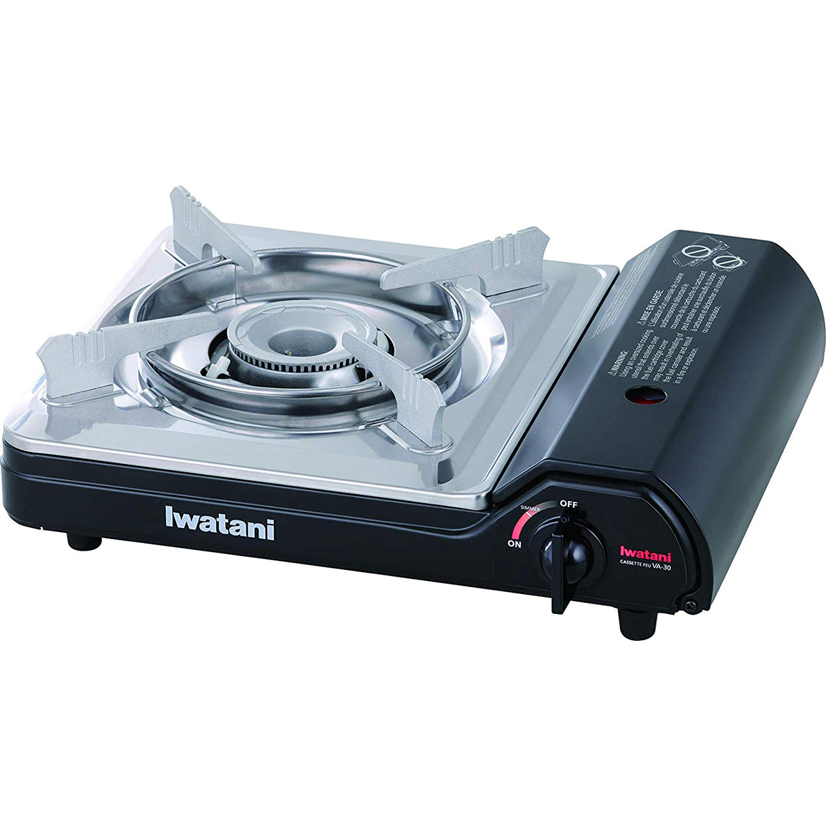 Iwatani VA-30 Portable Butane Gas Stove, 12,000 BTU image 1