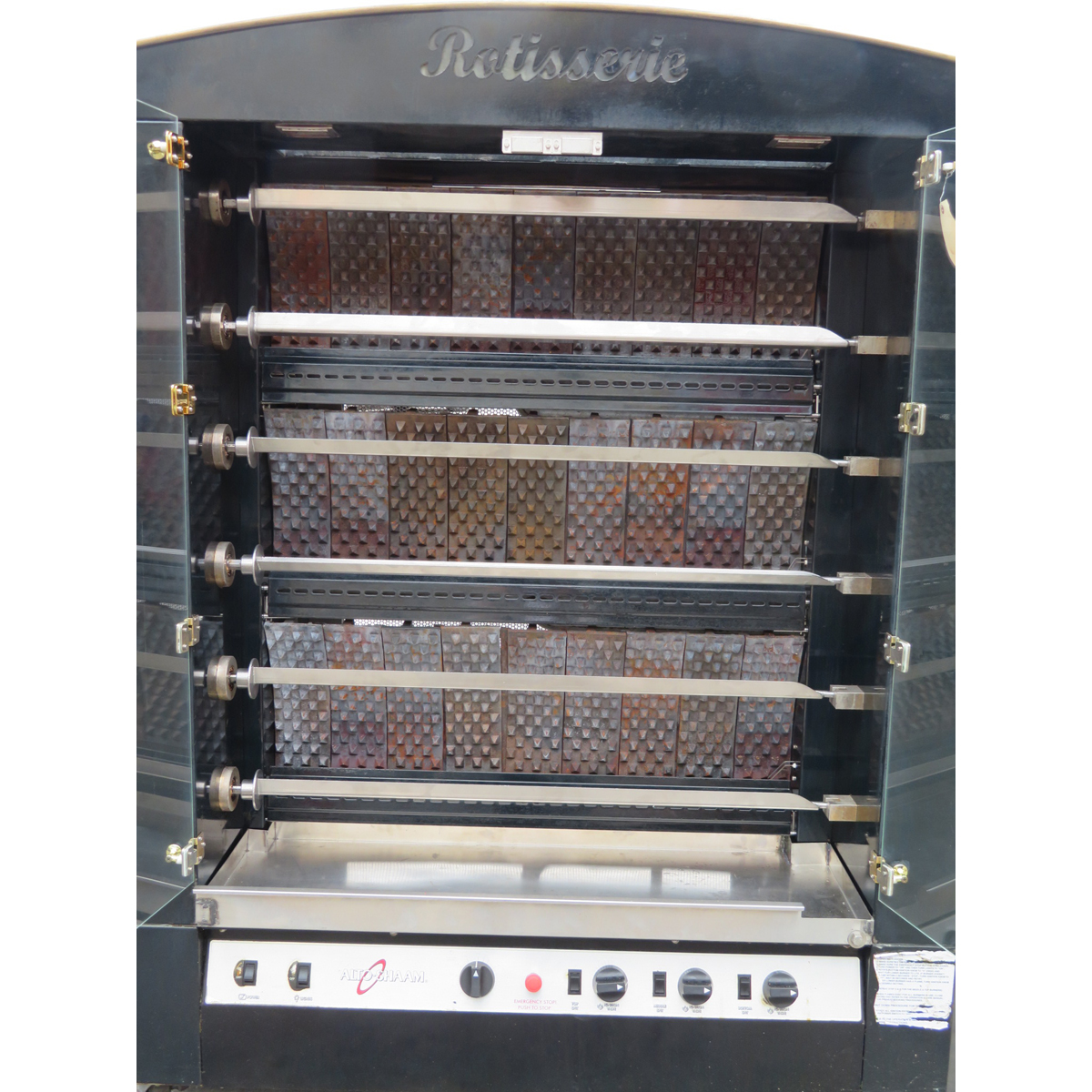 Alto Shaam AR-6G Vertical Gas Rotisserie with 6 Spits, Used Excellent Condition image 2