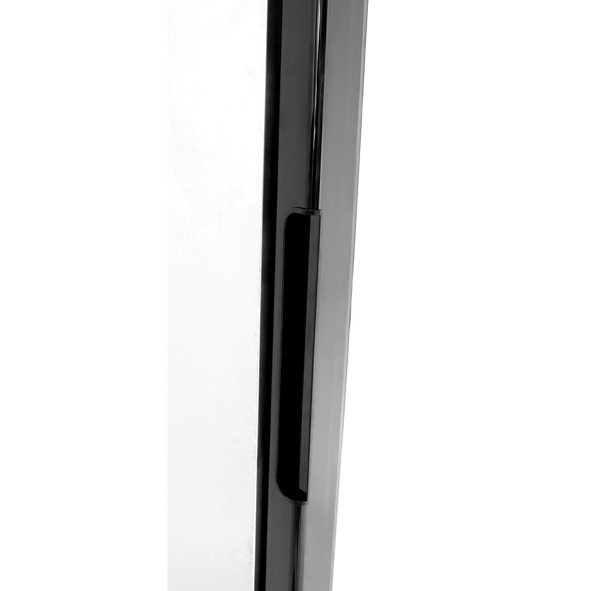 Atosa MCF8722GR Bottom Mount Refrigerator Merchandiser 27"W x 31-1/2"D x 81-1/4"H with Self-Closing Glass Door with Lock image 4