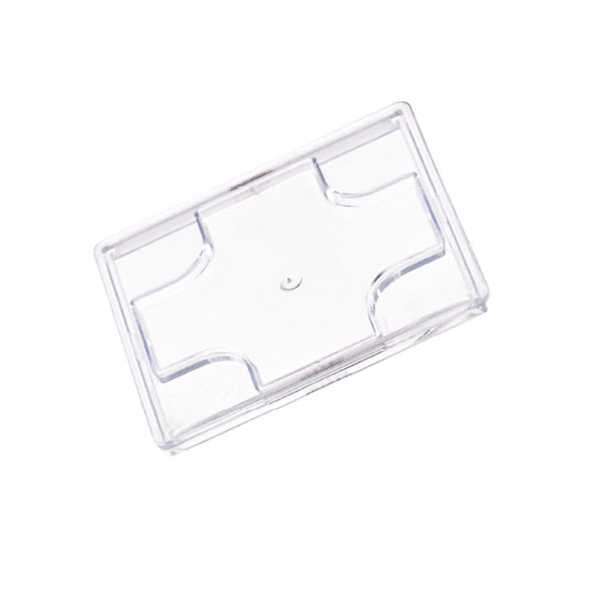 Packnwood Clear Cubic Mini Dish, 2 oz, 1.96" x 1.77", Case of 576 image 2