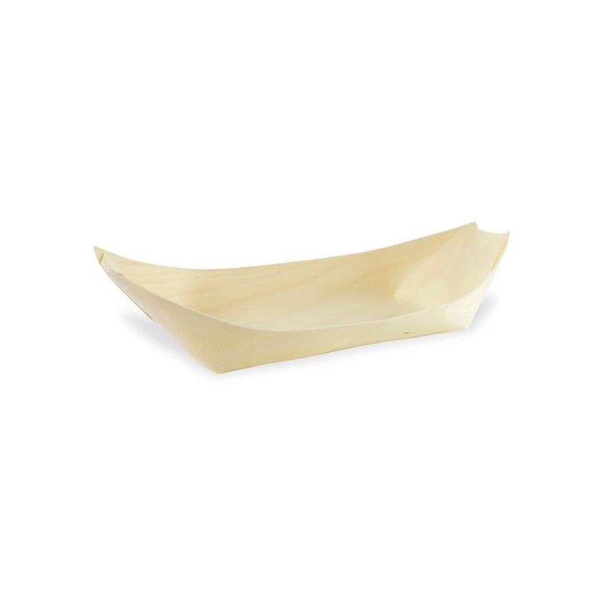Packnwood Medium Wooden Boat, 3.5 oz, 5" x 3" x 1.3" H, Case of 500 image 7