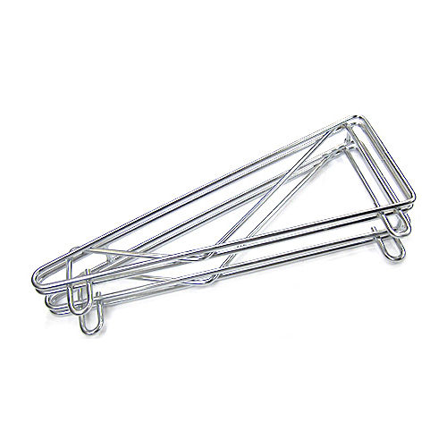 Shelf Bracket, Chrome, Double image 1