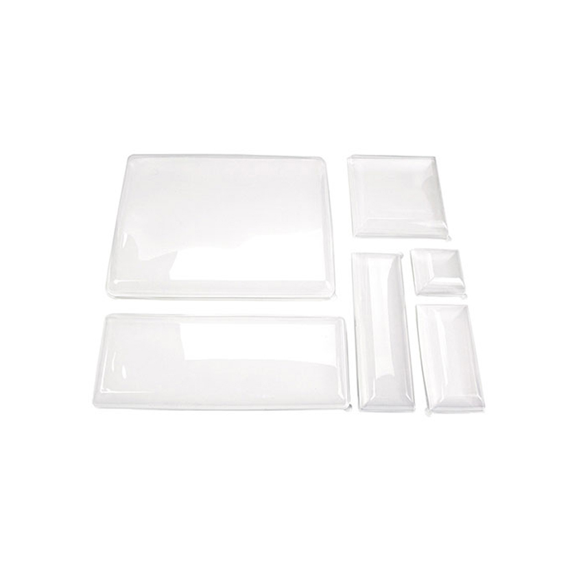 Packnwood Recyclable Clear Lid for 210BCHIC99, 3.58" x 3.58" x 1.41" H, Case of 100 image 1