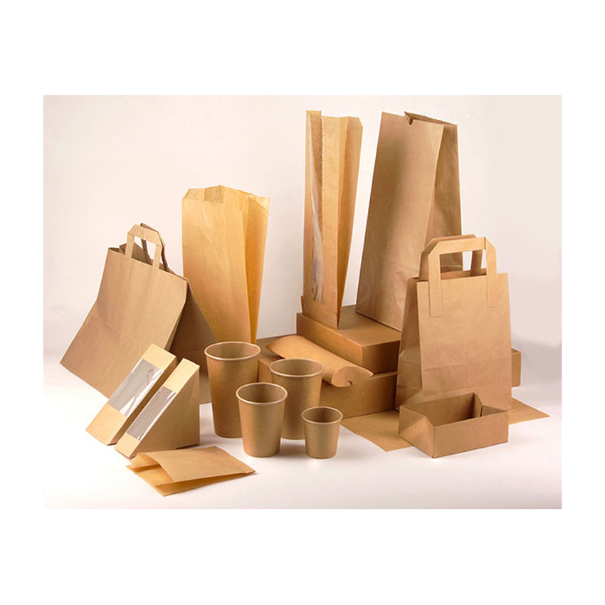 Packnwood Kraft Grab & Go Box, 6.3" x 4.25" x 1.75" H, Case of 600 image 1