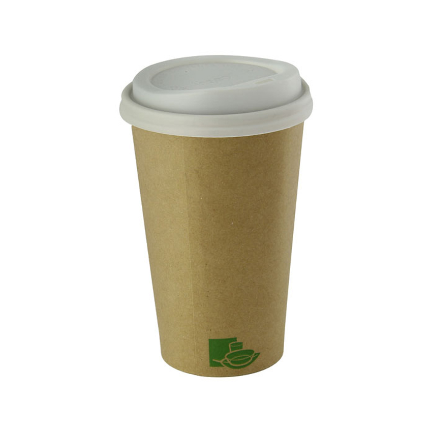 Packnwood Zen Kraft Paper Cups, 20 oz., 3.54" Dia. x 6.3" H, Case of 500 image 4