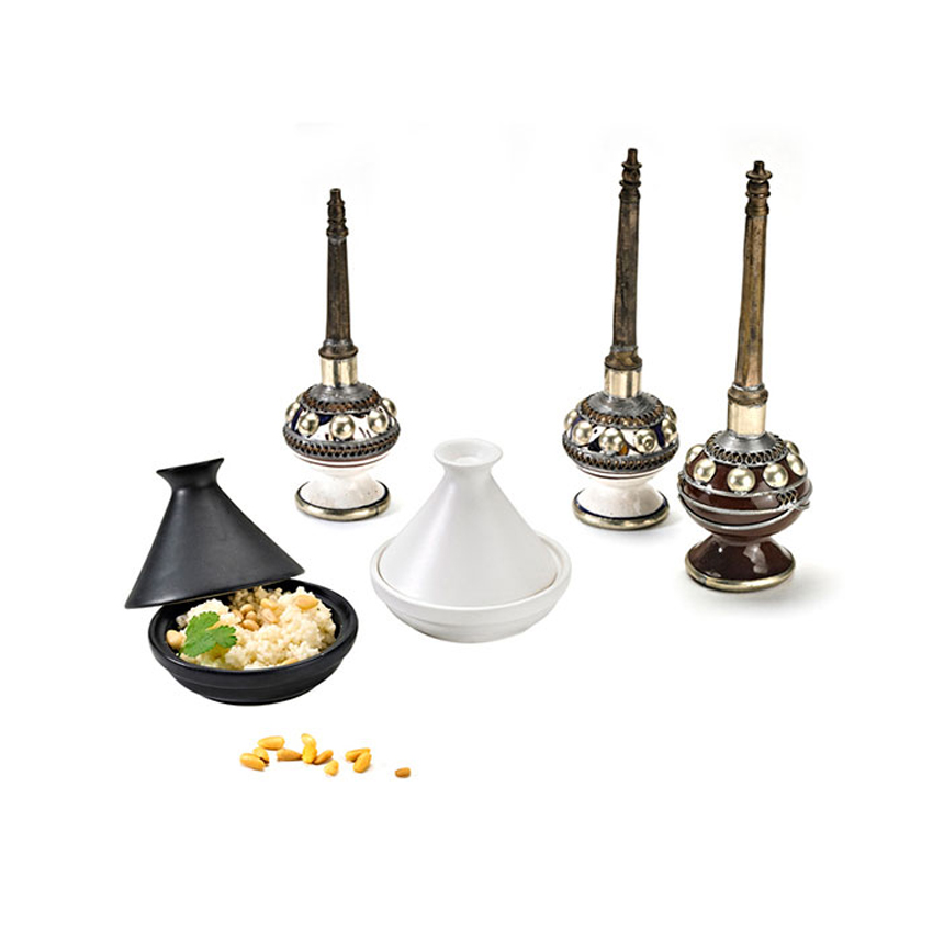 Packnwood White Mini Tajine, 3.1" H, Case of 24 image 2