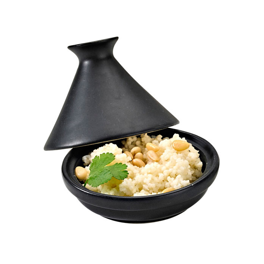 Packnwood Black Mini Tajine, 3.1" H, Case of 24 image 2