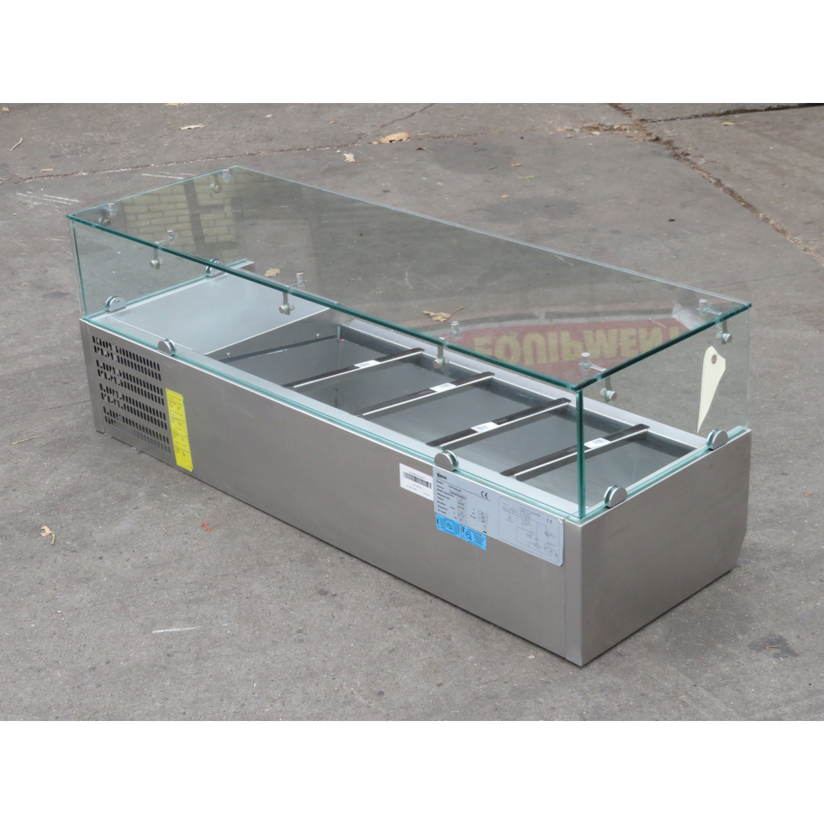 Omcan 40535 Salad Bar, Used Excellent Condition image 1