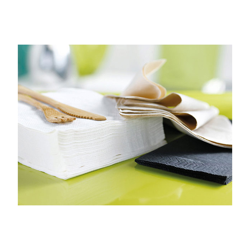 Packnwood Kraft Tissue Napkin, 2 Ply, 11.8" x 11.8", Case of 4800 image 1