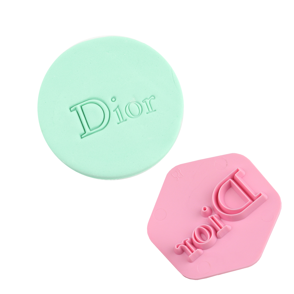 O'Creme Dior Symbol Gumpaste Cutters, Set of 4 Assorted Gumpaste